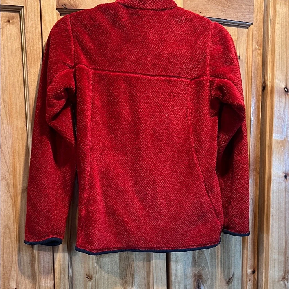 Patagonia Vibrant Red Fleece Jacket Size XS